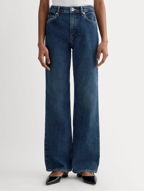 Everlane Denim - Everlane The 90’s Forever Jean Dark Indigo Wash NWT